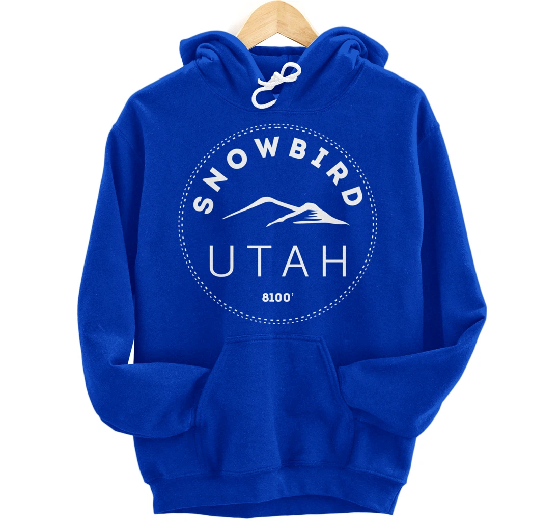 Snowbird Utah - Rocky Mountain UT Pullover Hoodie