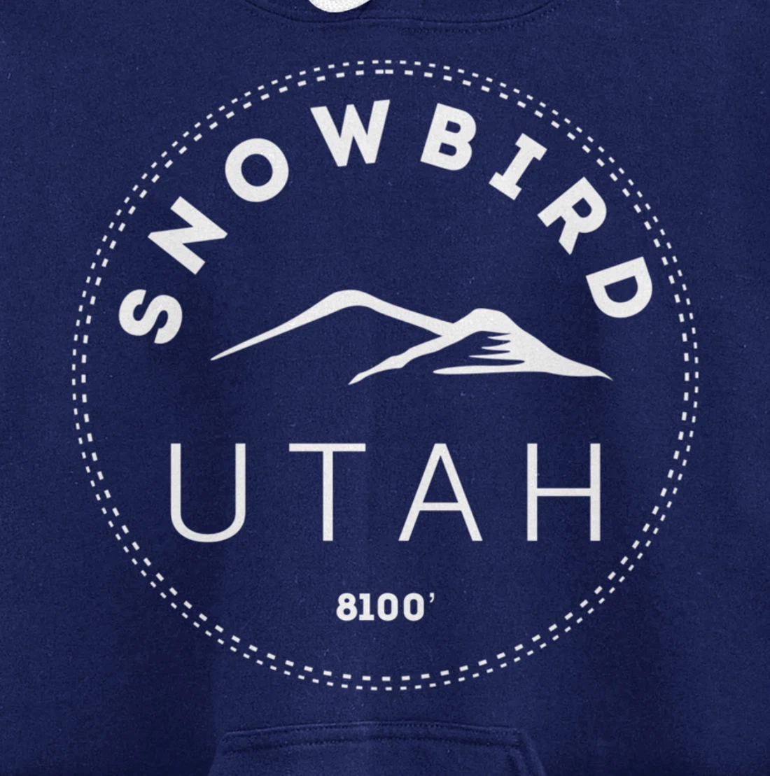 Snowbird Utah - Rocky Mountain UT Pullover Hoodie