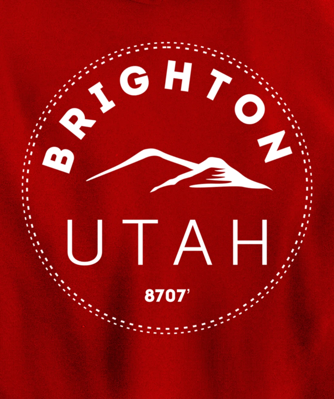 Brighton Utah - Rocky Mountain UT Pullover Hoodie