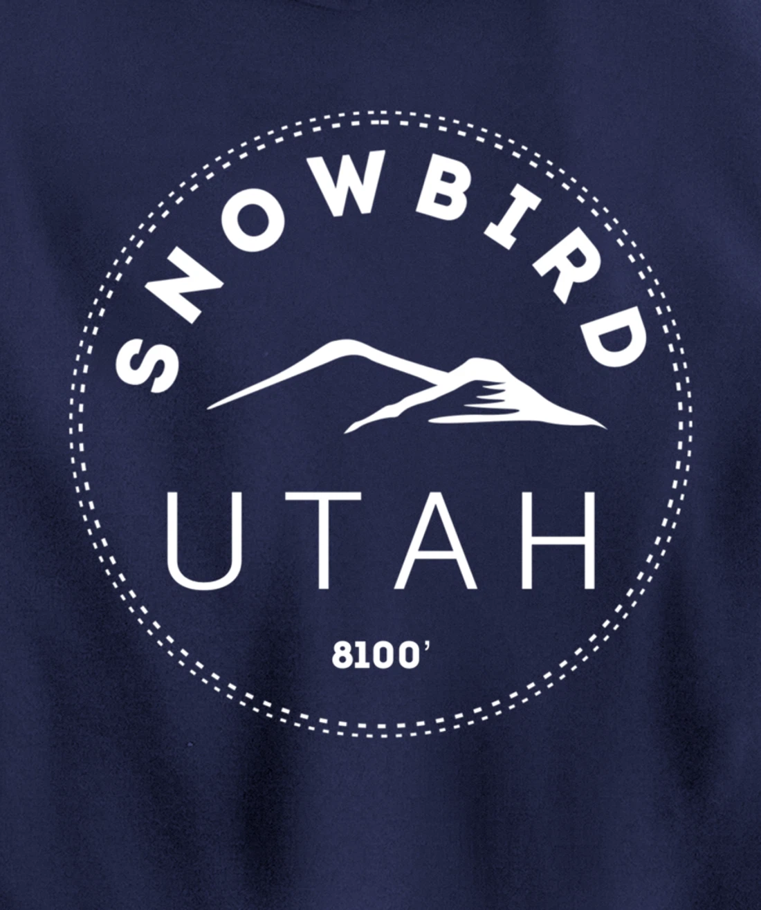 Snowbird Utah - Rocky Mountain UT Pullover Hoodie
