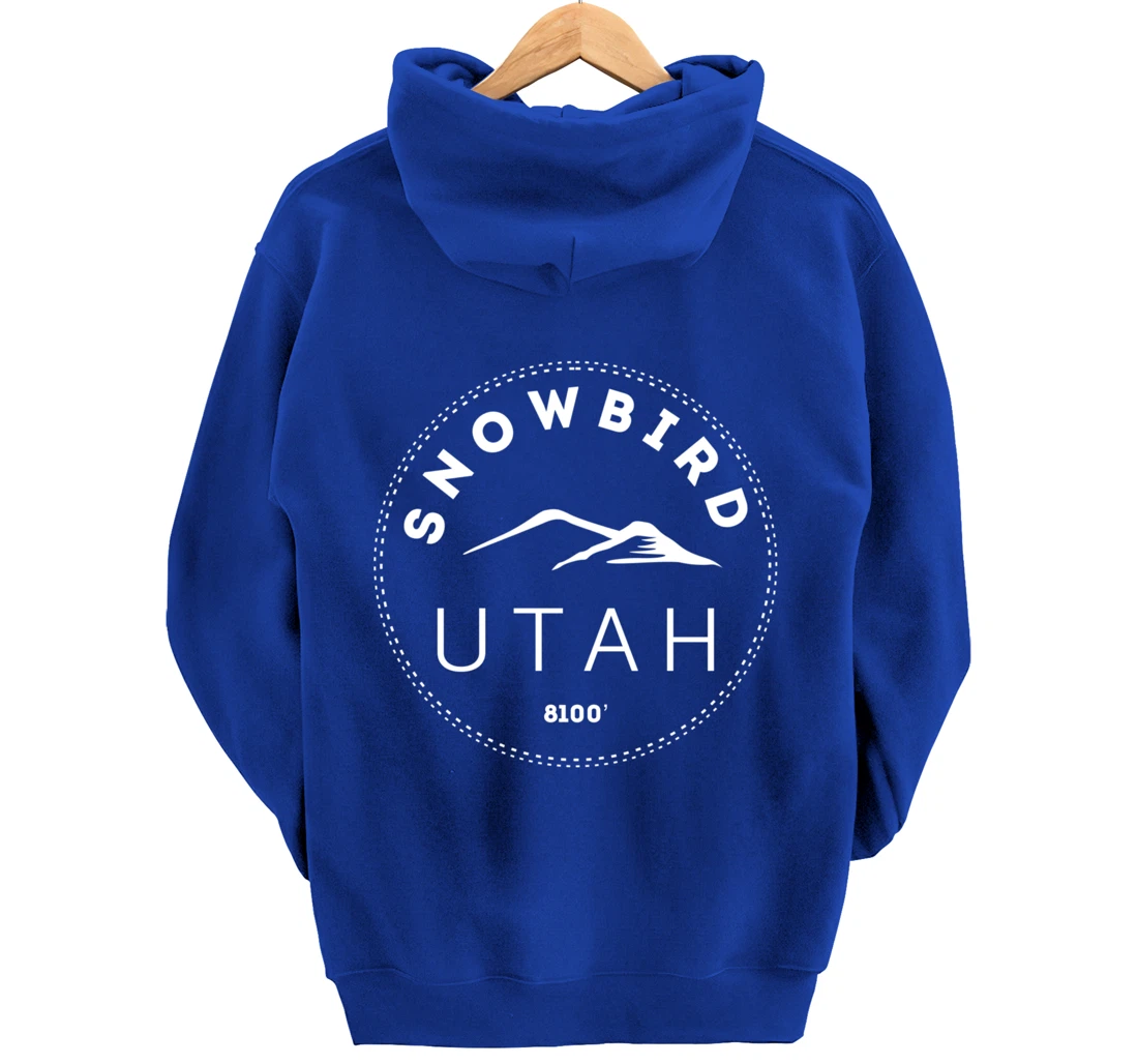 Snowbird Utah - Rocky Mountain UT Pullover Hoodie