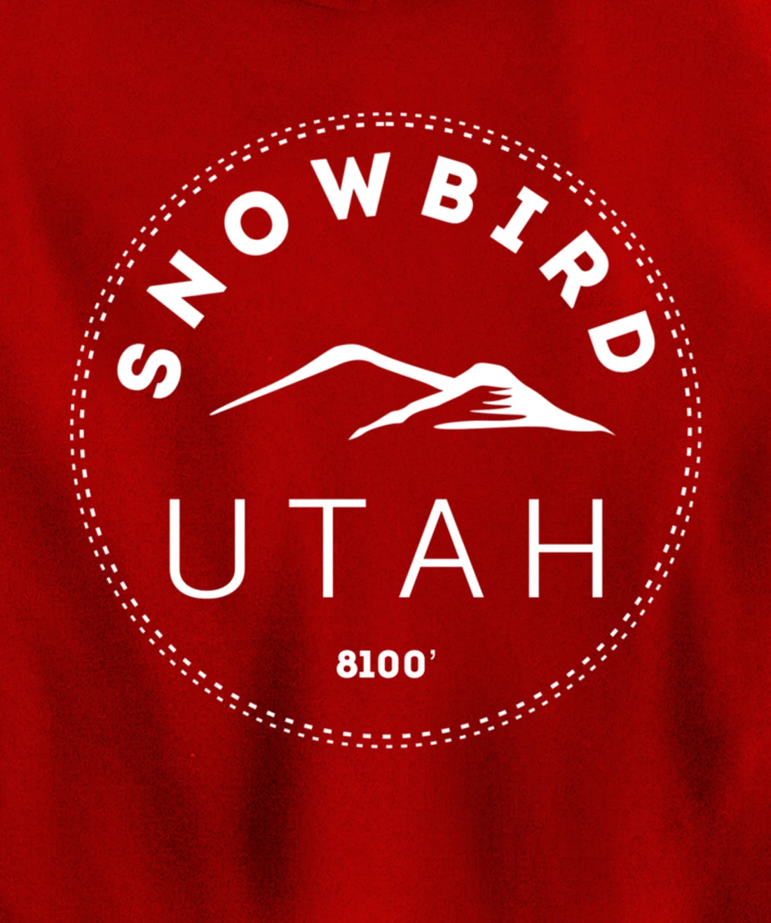 Snowbird Utah - Rocky Mountain UT Pullover Hoodie