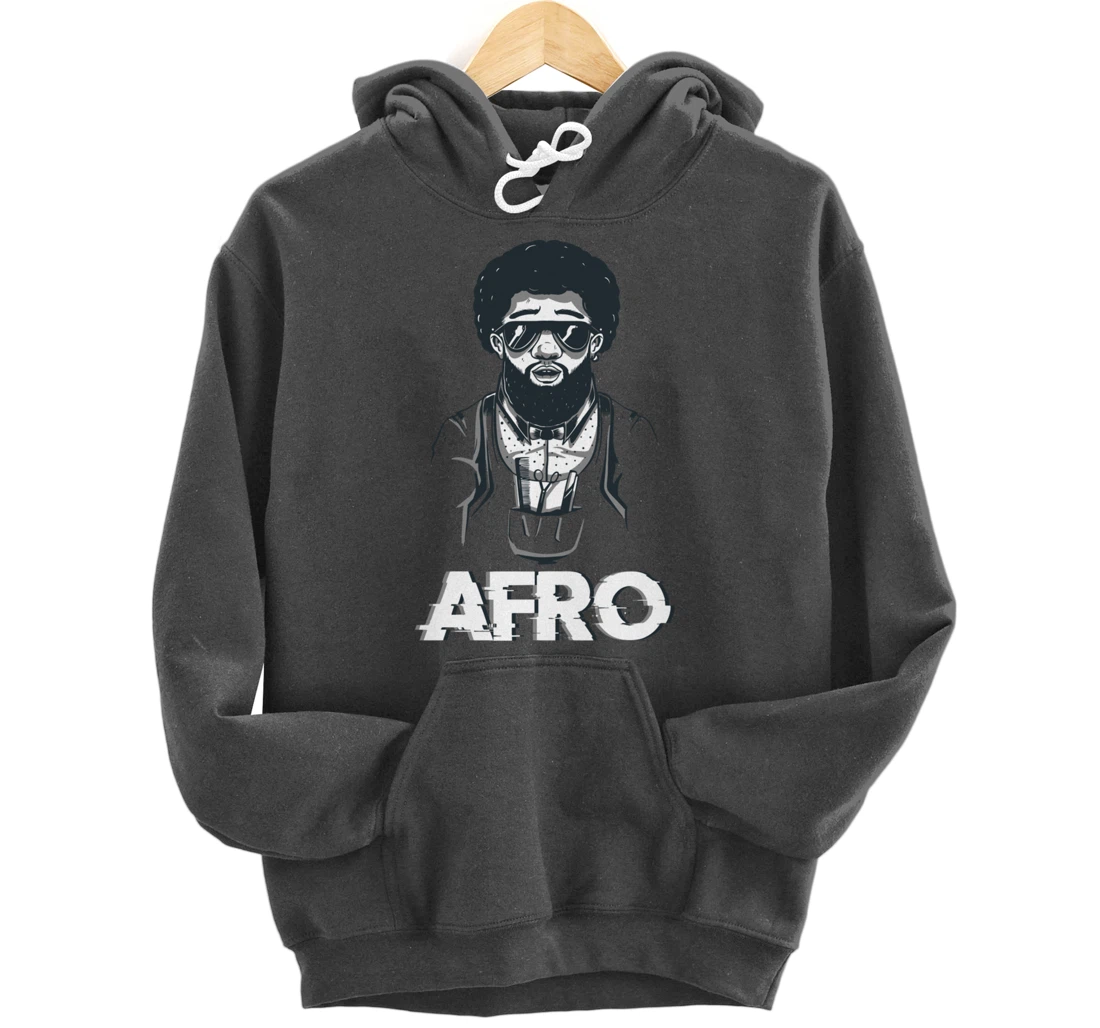 Afro Black Pullover Hoodie