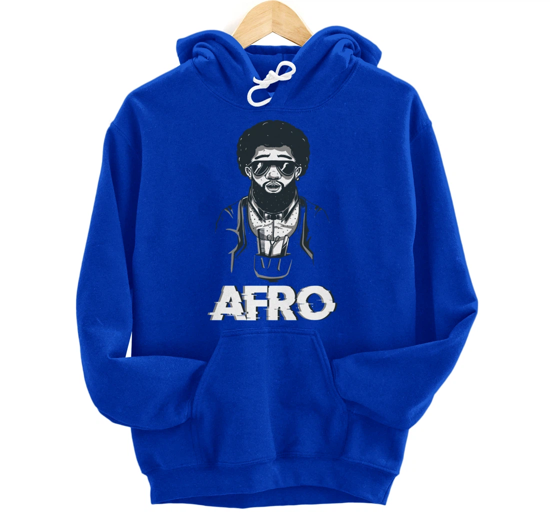 Afro Black Pullover Hoodie