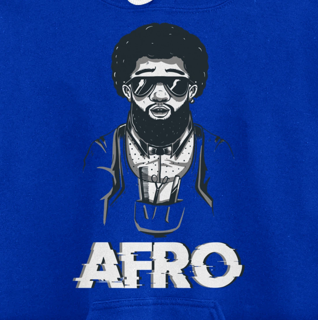 Afro Black Pullover Hoodie