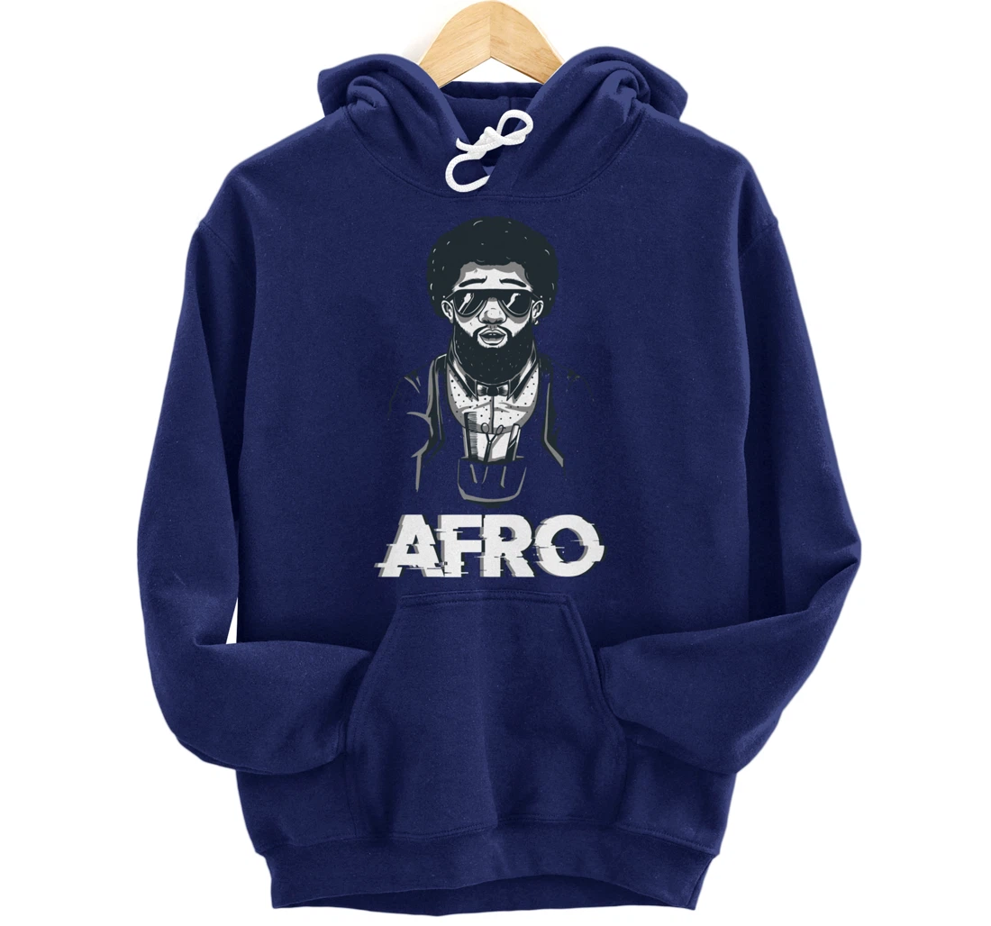 Afro Black Pullover Hoodie
