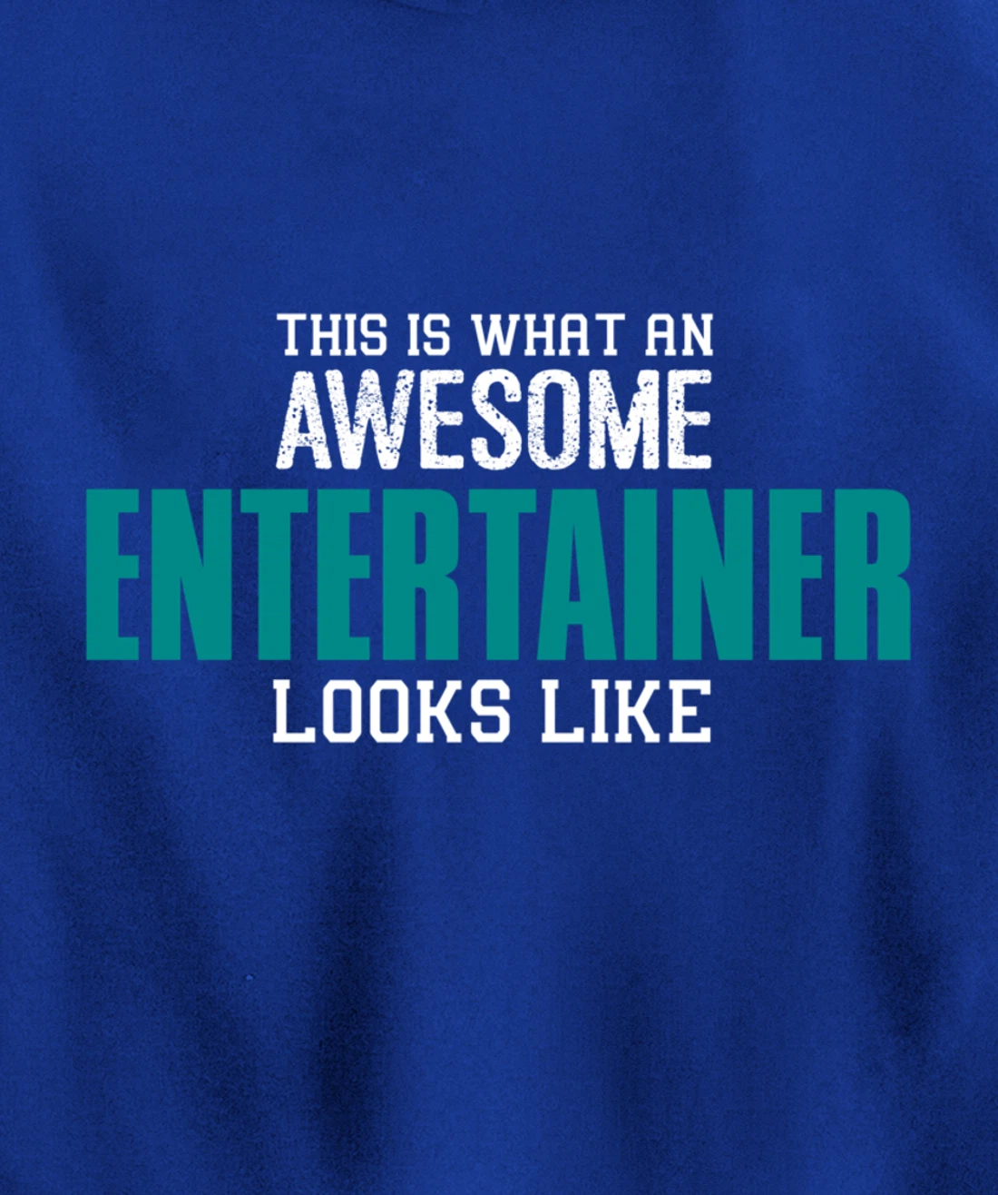 This is what an awesome Entertainer looks like Gift Artist Pullover Hoodie
