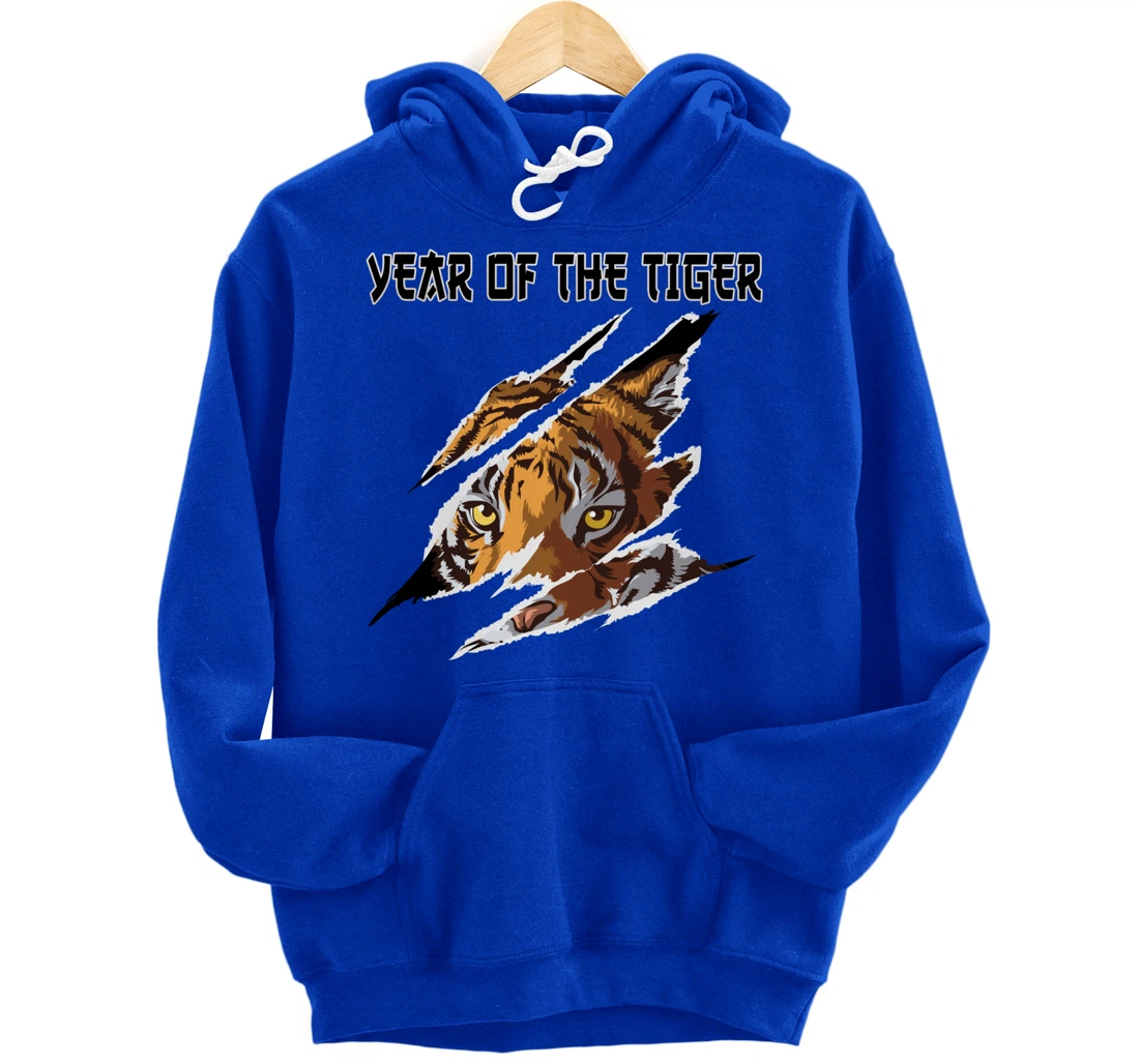 2022 Year of the Tiger Chinese Zodiac the Lunar New Year Pullover Hoodie