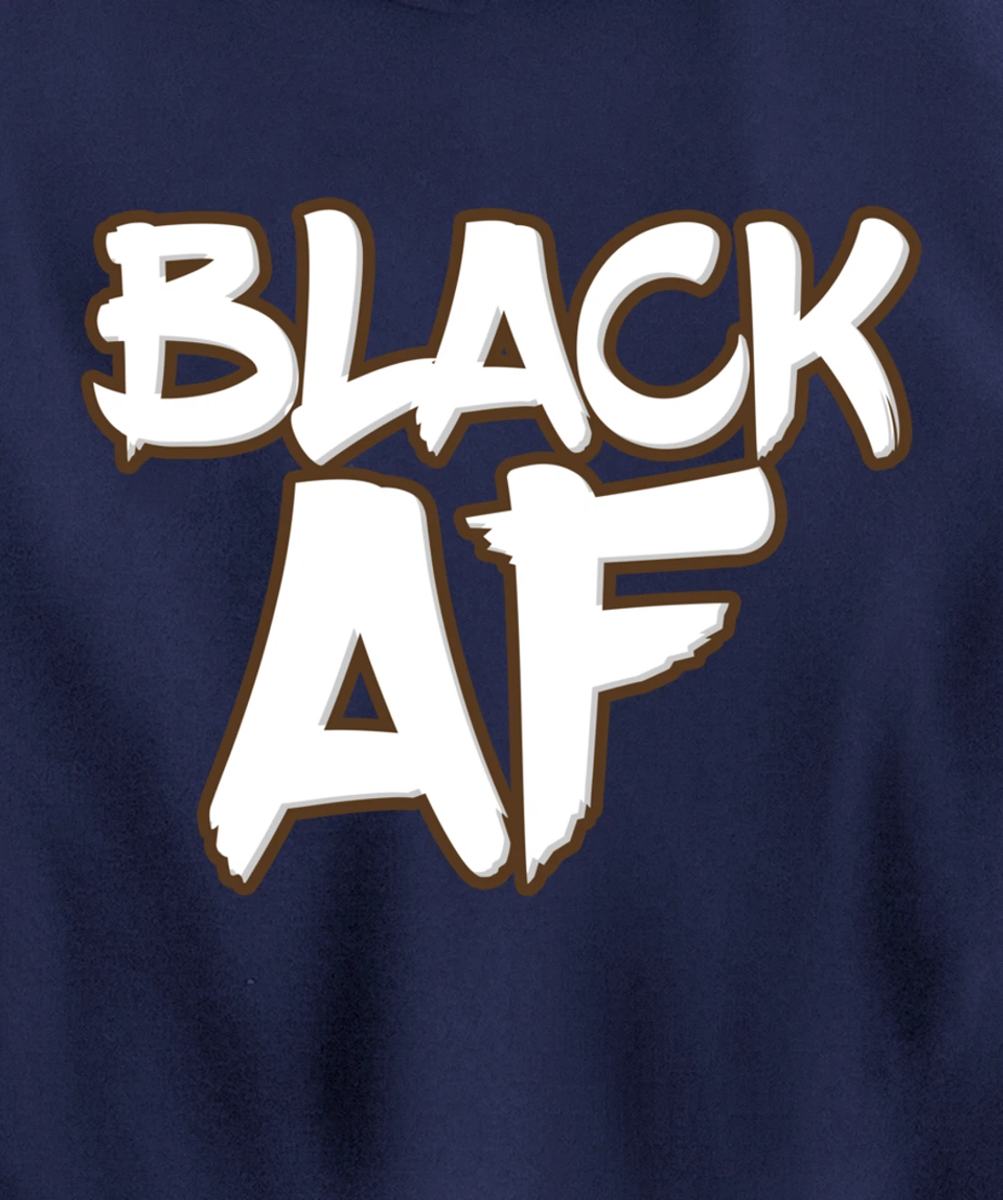 Black AF Black Pullover Hoodie