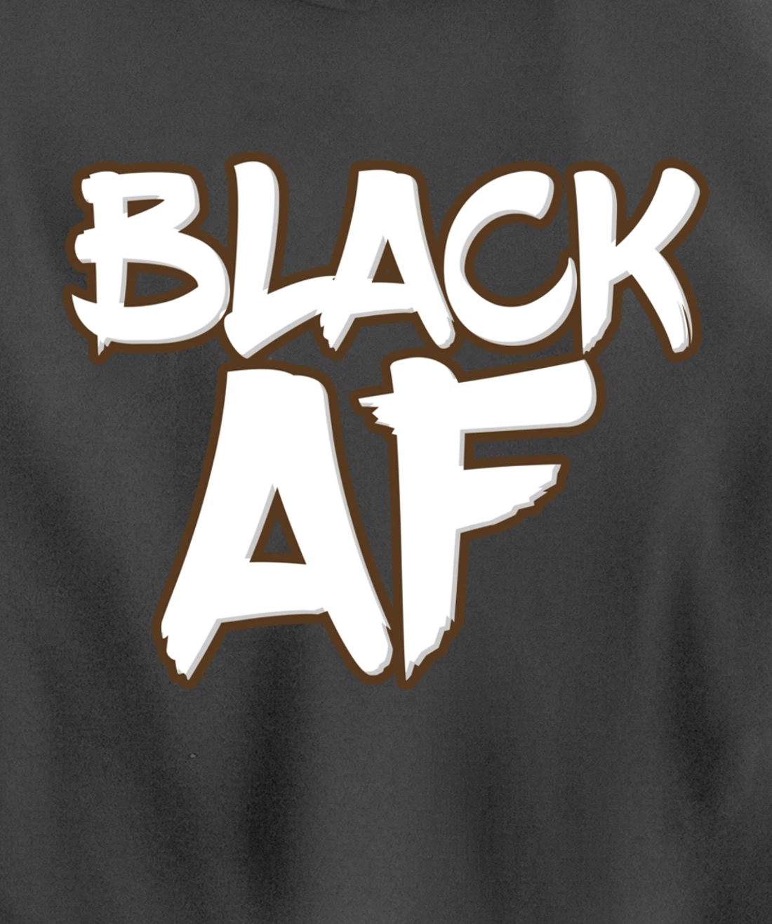 Black AF Black Pullover Hoodie