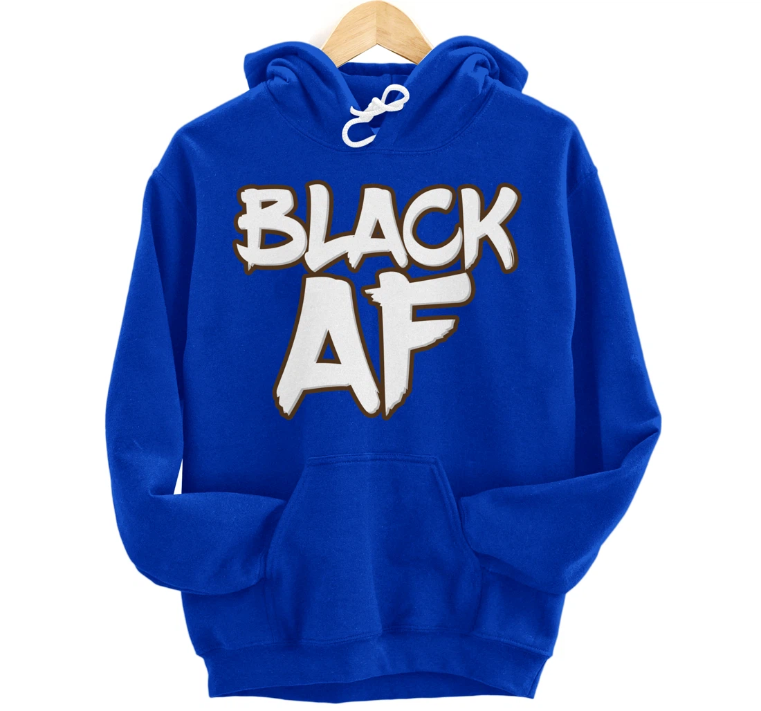 Black AF Black Pullover Hoodie