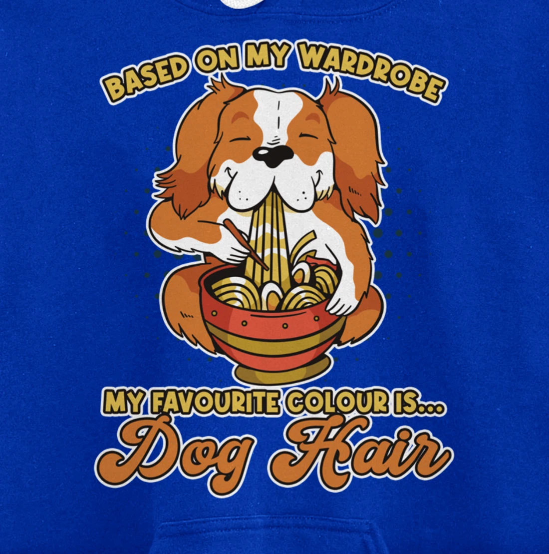 Based On My Wardrobe My Favourite Colour Is Dog Hair Pullover Hoodie