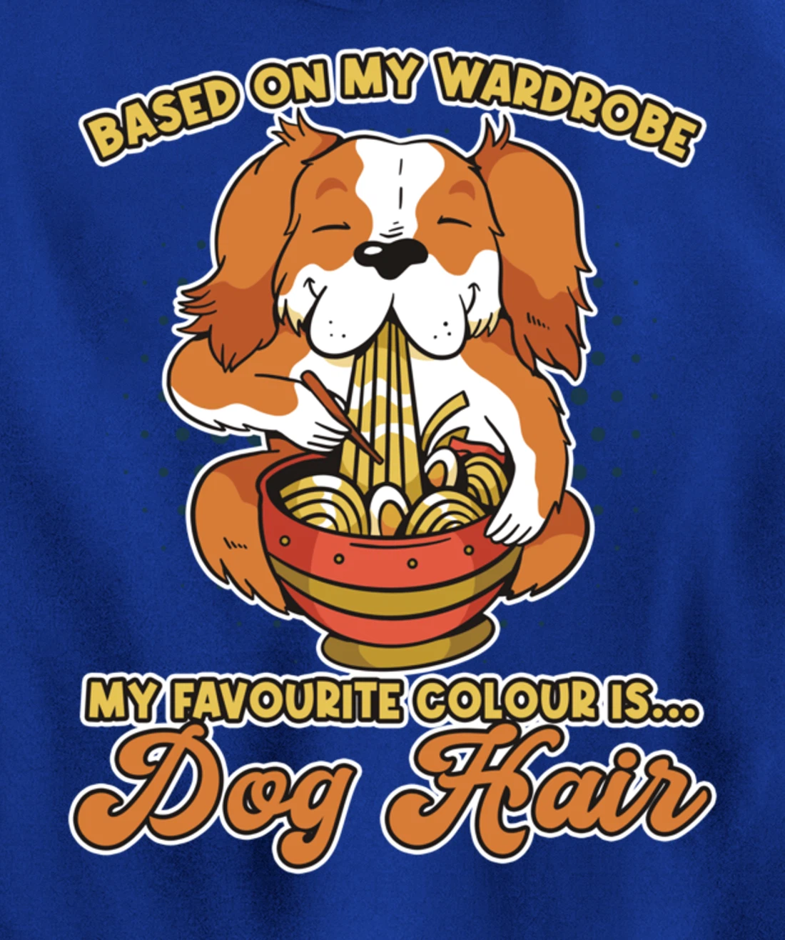 Based On My Wardrobe My Favourite Colour Is Dog Hair Pullover Hoodie