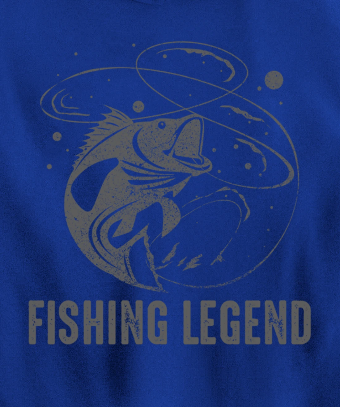 Vintage Fishing Legend Pullover Hoodie