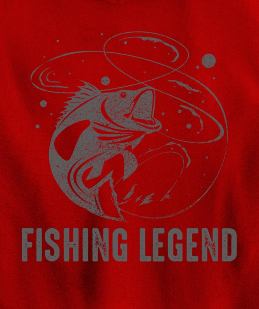 Vintage Fishing Legend Pullover Hoodie