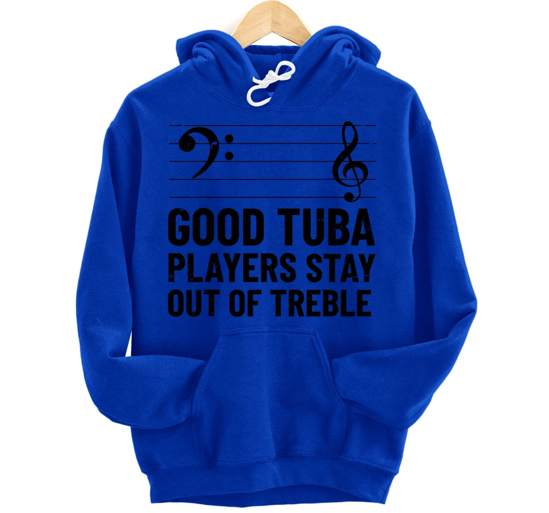 Tuba Player Brass Instrument Tuba Pullover Hoodie