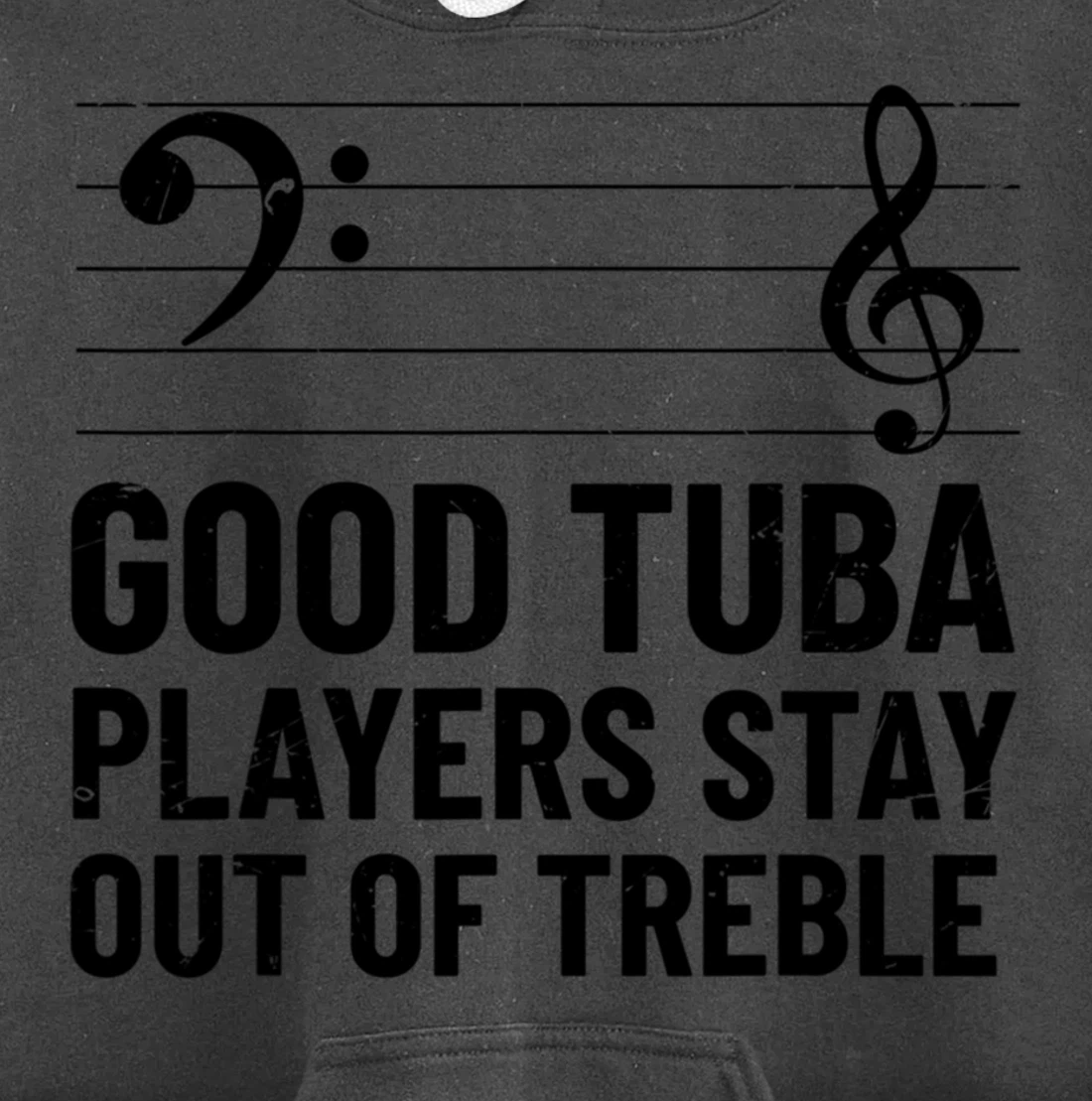 Tuba Player Brass Instrument Tuba Pullover Hoodie