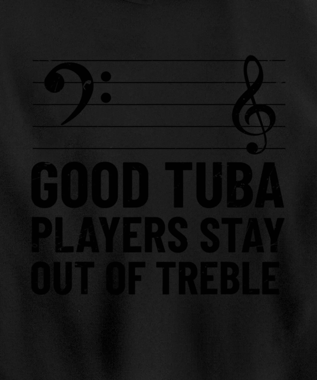 Tuba Player Brass Instrument Tuba Pullover Hoodie