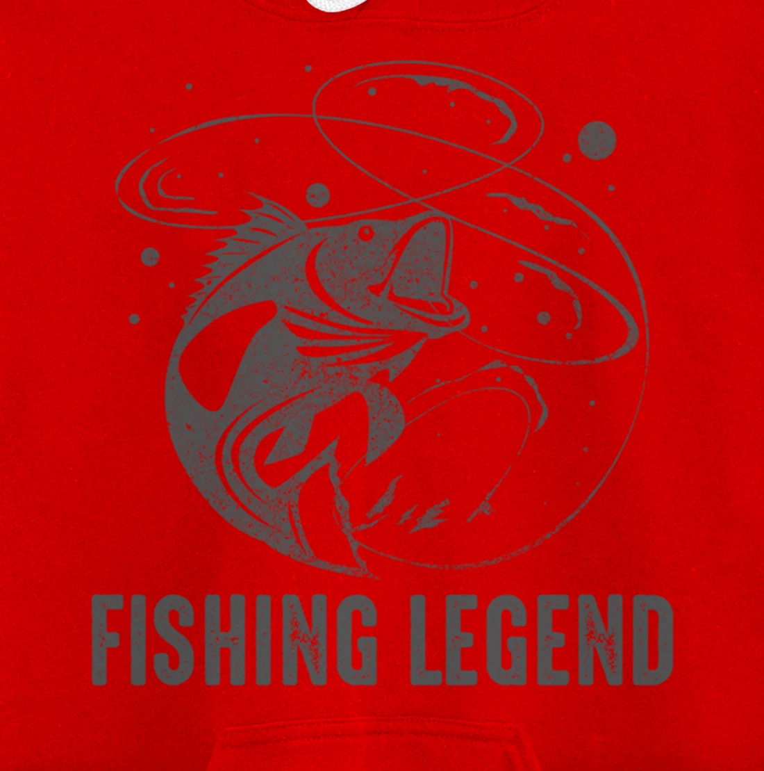 Vintage Fishing Legend Pullover Hoodie