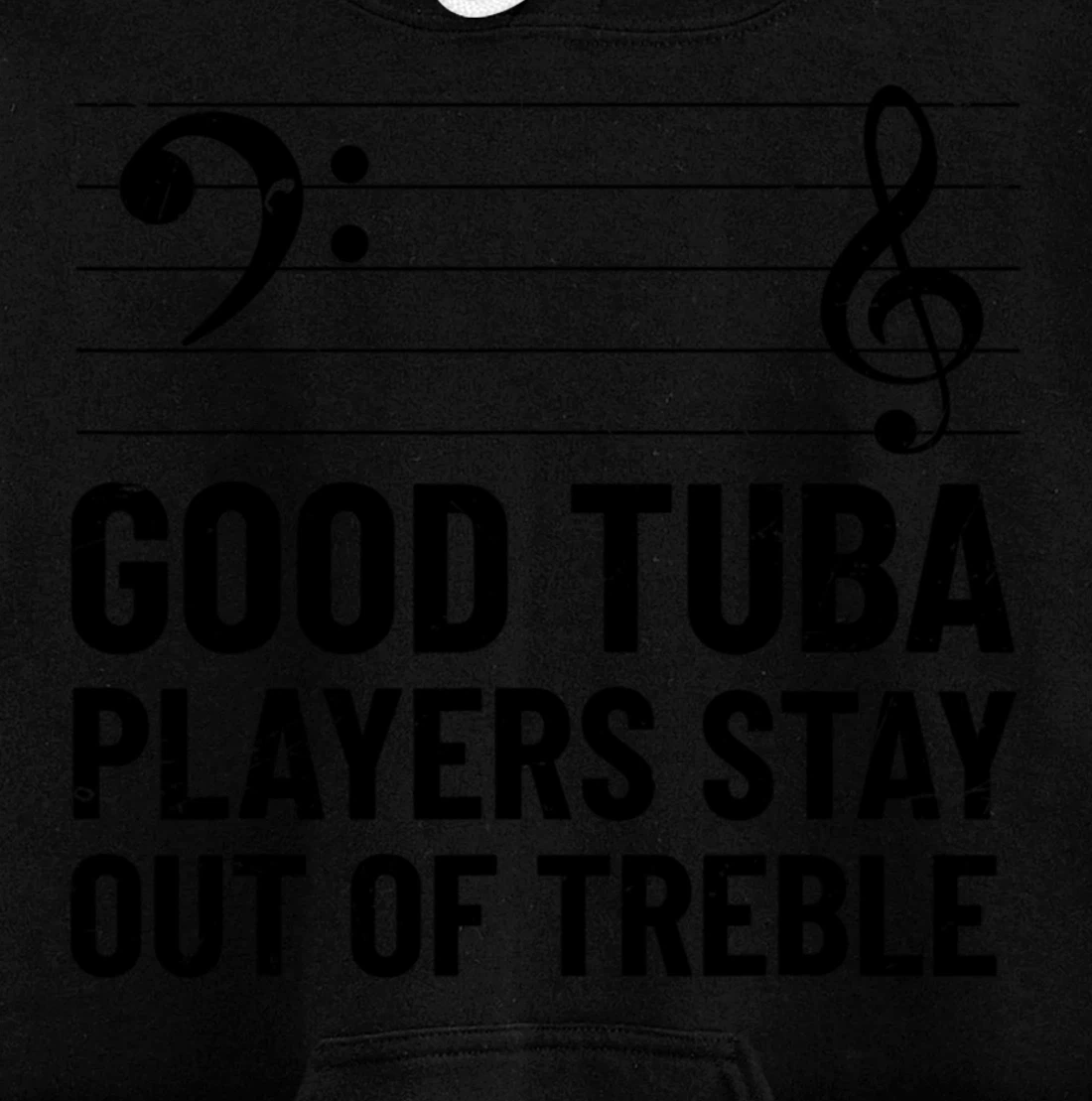 Tuba Player Brass Instrument Tuba Pullover Hoodie