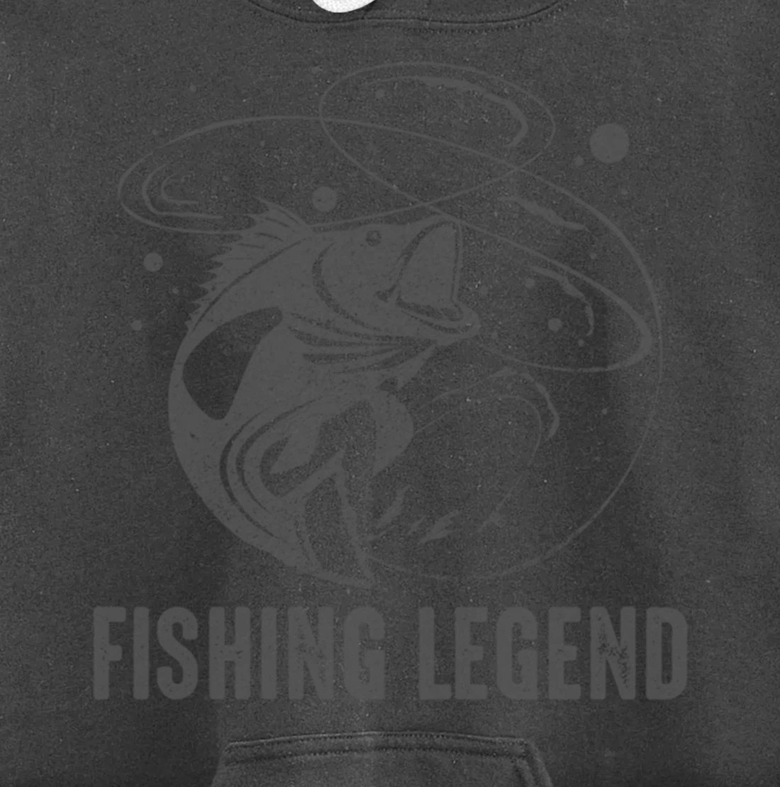 Vintage Fishing Legend Pullover Hoodie