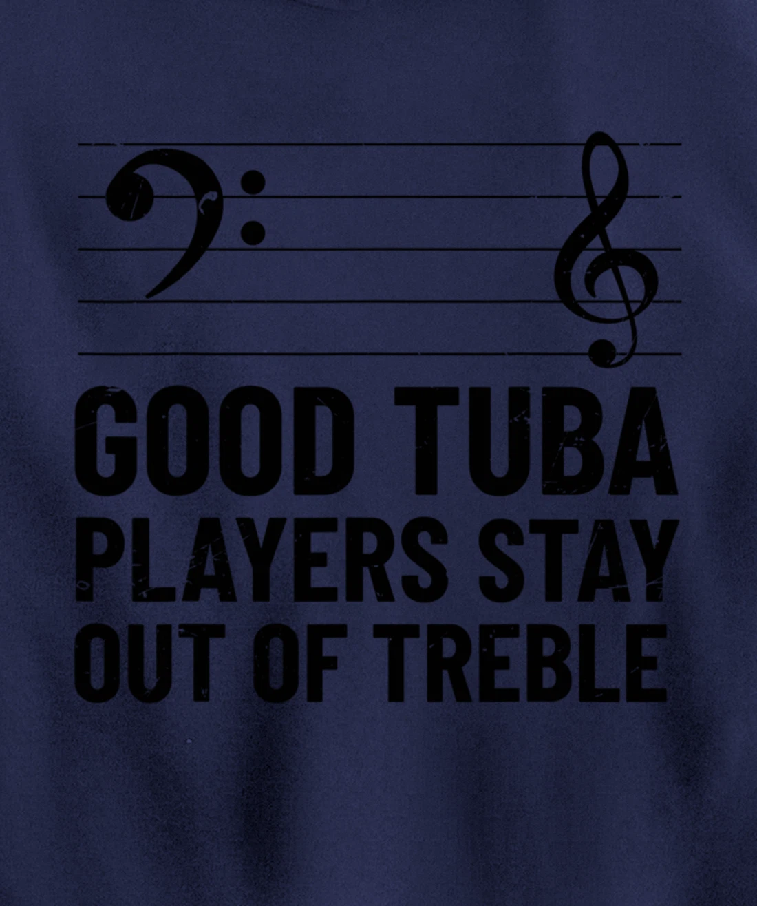 Tuba Player Brass Instrument Tuba Pullover Hoodie