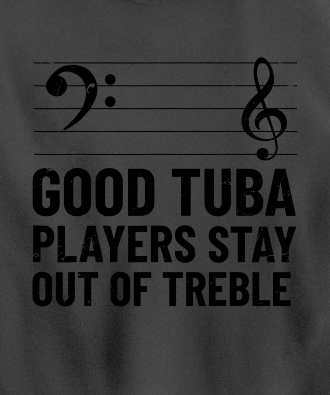 Tuba Player Brass Instrument Tuba Pullover Hoodie