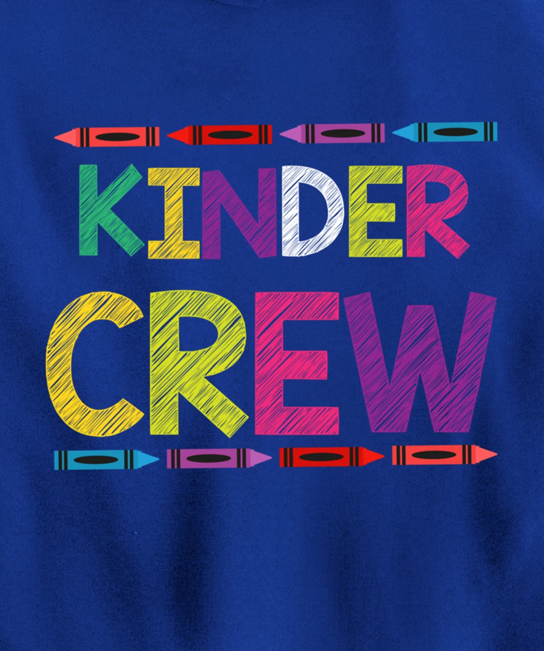 Kinder Crew Kindergarten Team Back to School Teacher Student Pullover Hoodie
