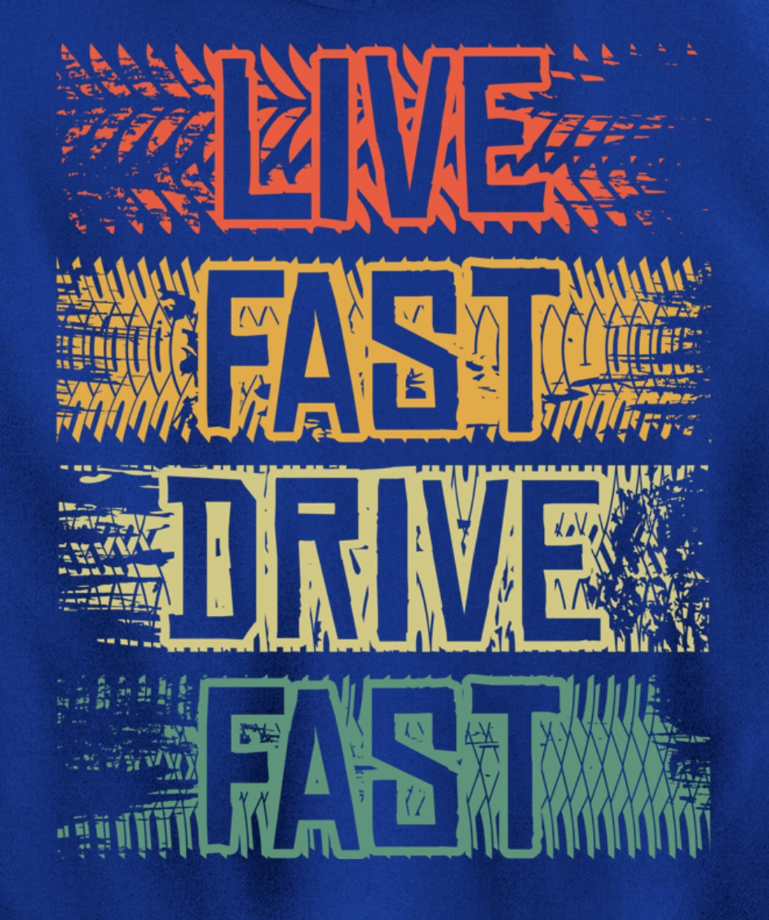 Live Fast Drive Fast Tuning Auto Tuning Tuning Pullover Hoodie