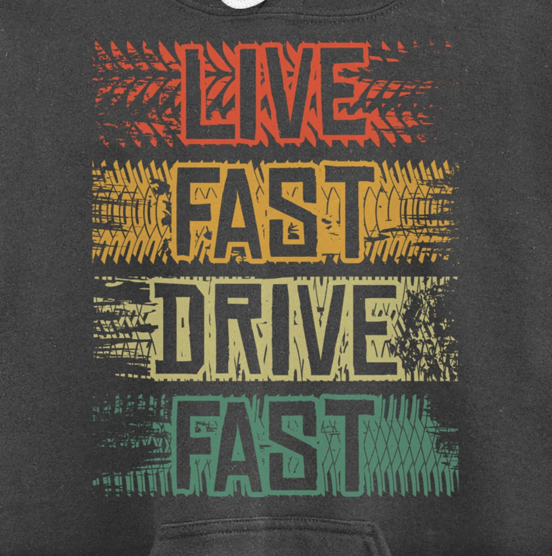 Live Fast Drive Fast Tuning Auto Tuning Tuning Pullover Hoodie