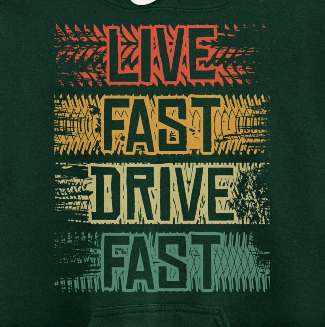 Live Fast Drive Fast Tuning Auto Tuning Tuning Pullover Hoodie