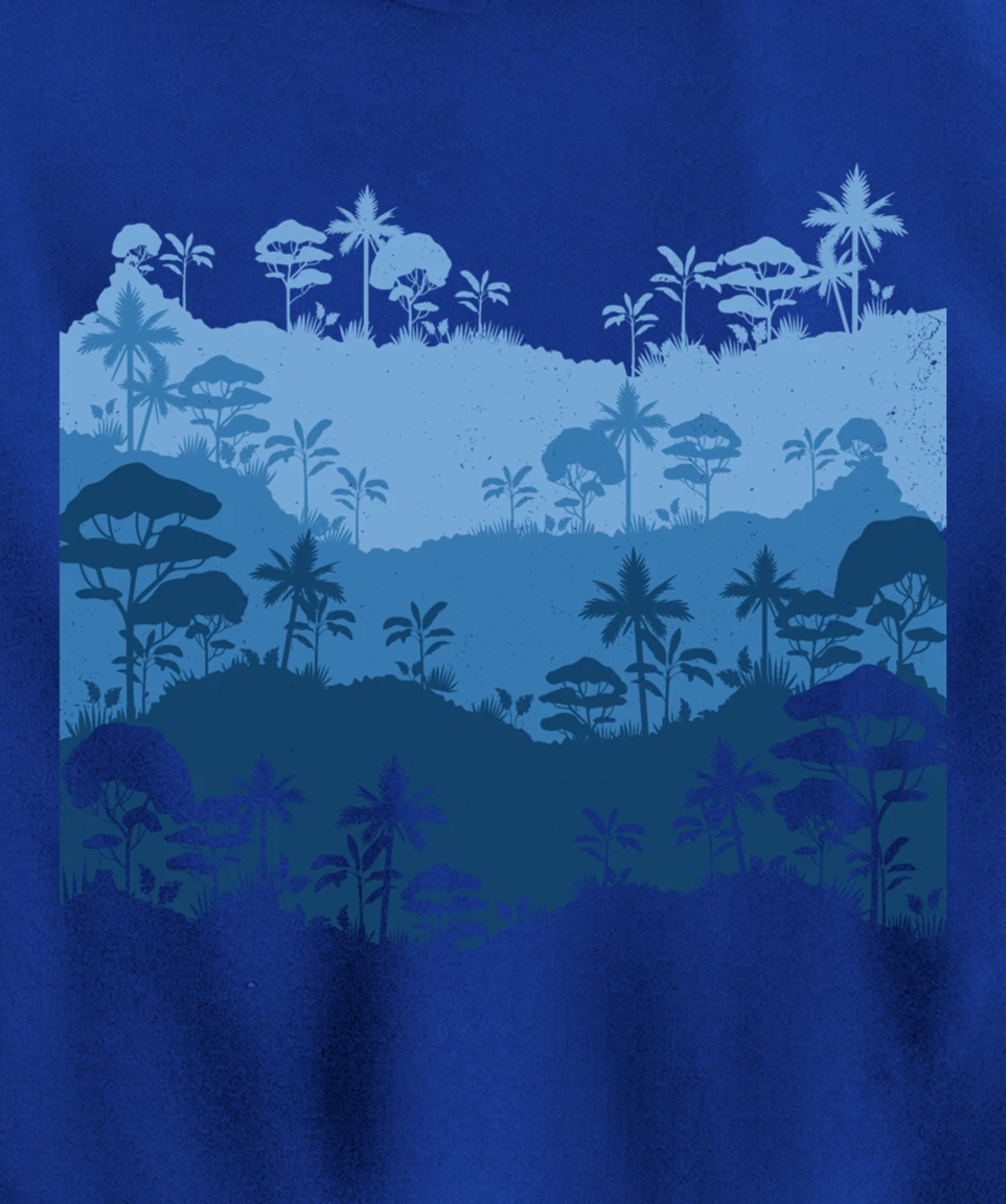 Vintage Landscape Forest ,Nature Wildlife Trees Pullover Hoodie