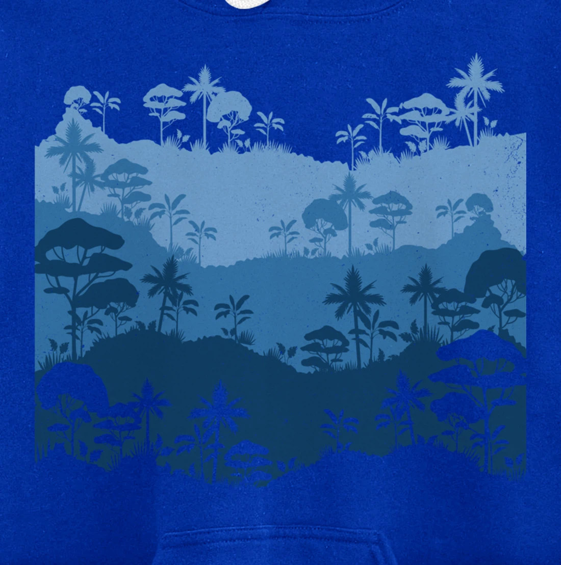 Vintage Landscape Forest ,Nature Wildlife Trees Pullover Hoodie