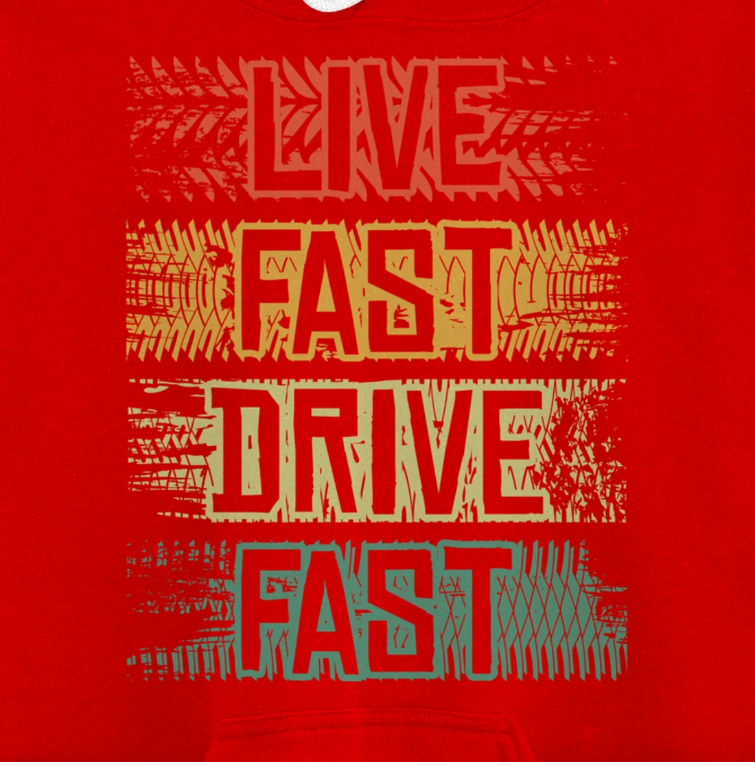 Live Fast Drive Fast Tuning Auto Tuning Tuning Pullover Hoodie