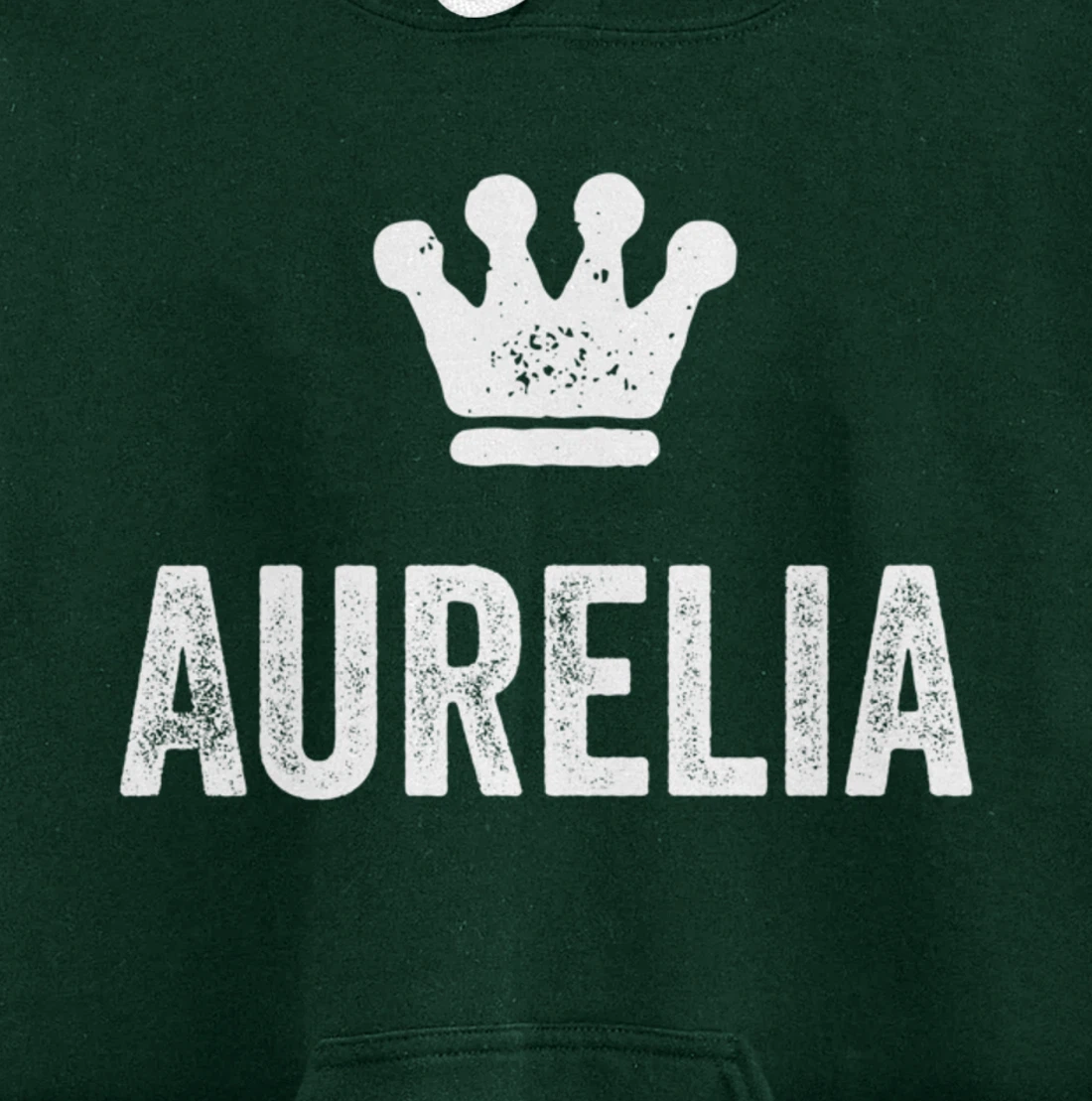 Aurelia the Queen / Crown & Name for Women Called Aurelia Pullover Hoodie