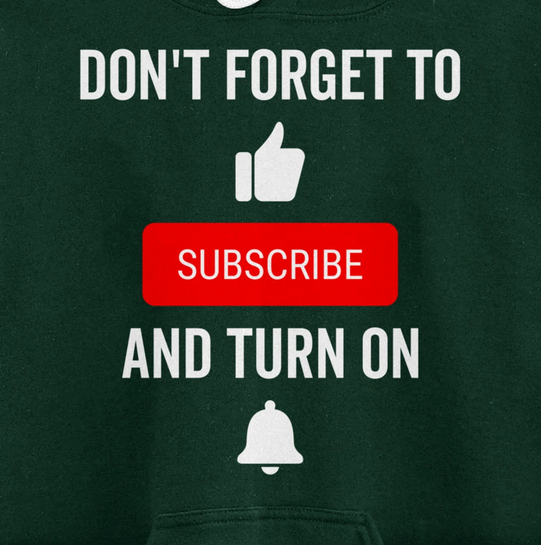 Like Subscribe and Turn on The Notification Content Creator Pullover Hoodie