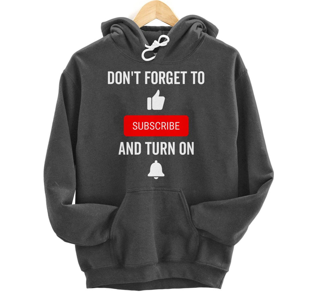 Like Subscribe and Turn on The Notification Content Creator Pullover Hoodie