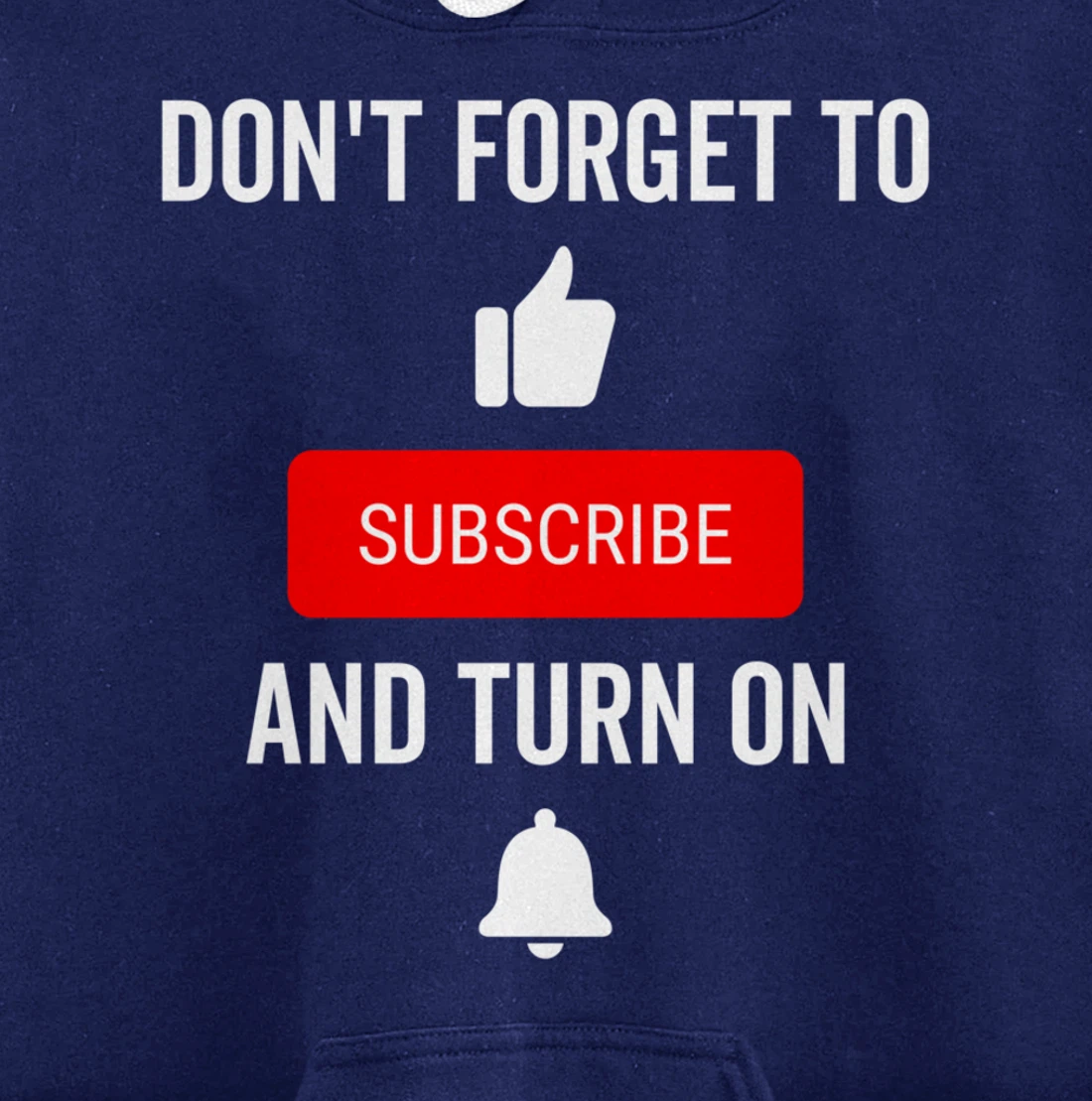 Like Subscribe and Turn on The Notification Content Creator Pullover Hoodie