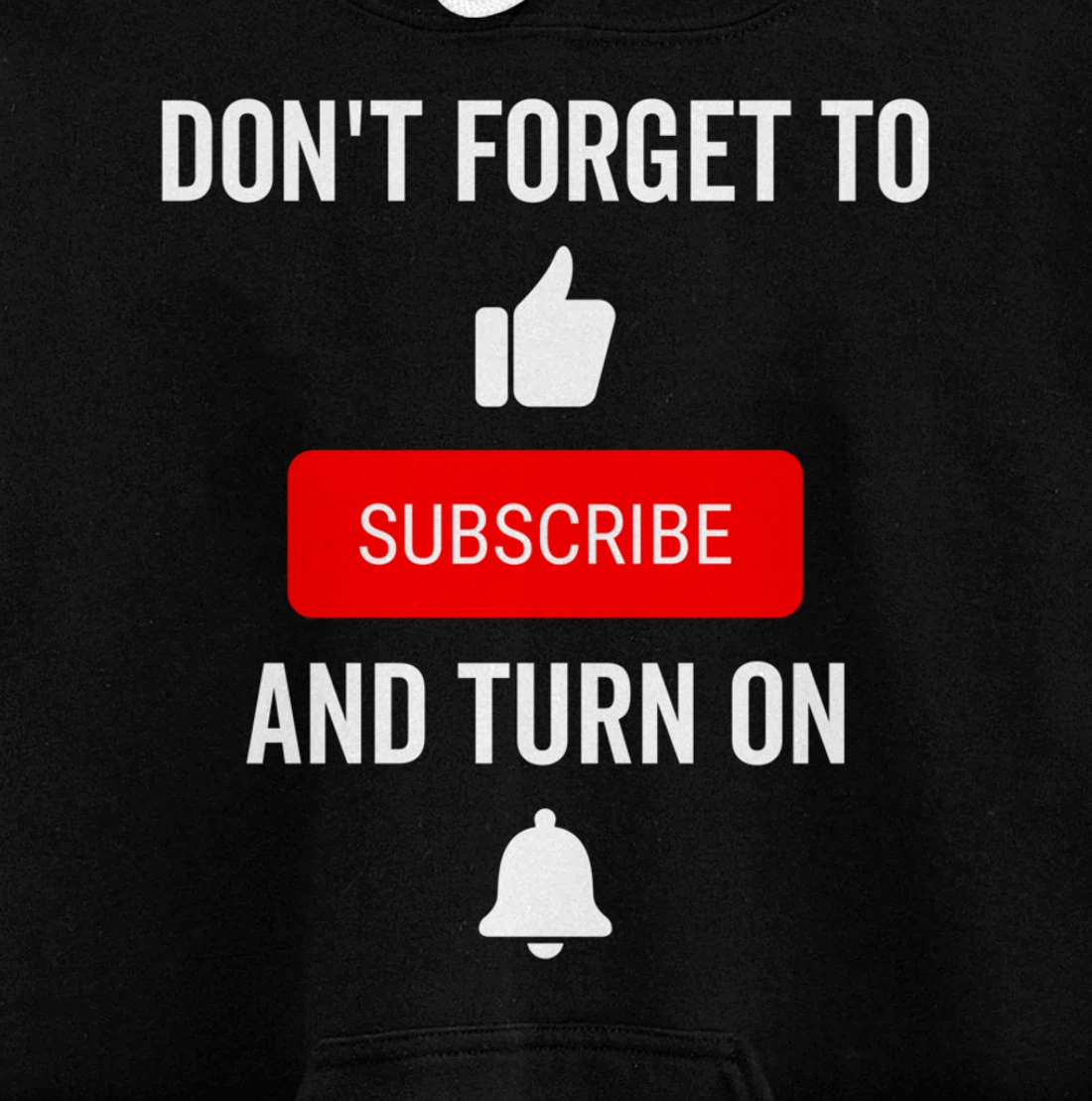 Like Subscribe and Turn on The Notification Content Creator Pullover Hoodie
