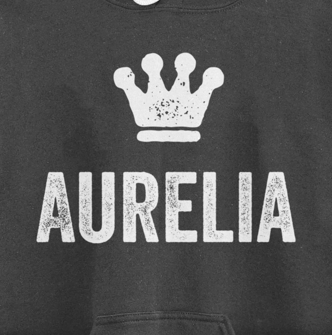 Aurelia the Queen / Crown & Name for Women Called Aurelia Pullover Hoodie