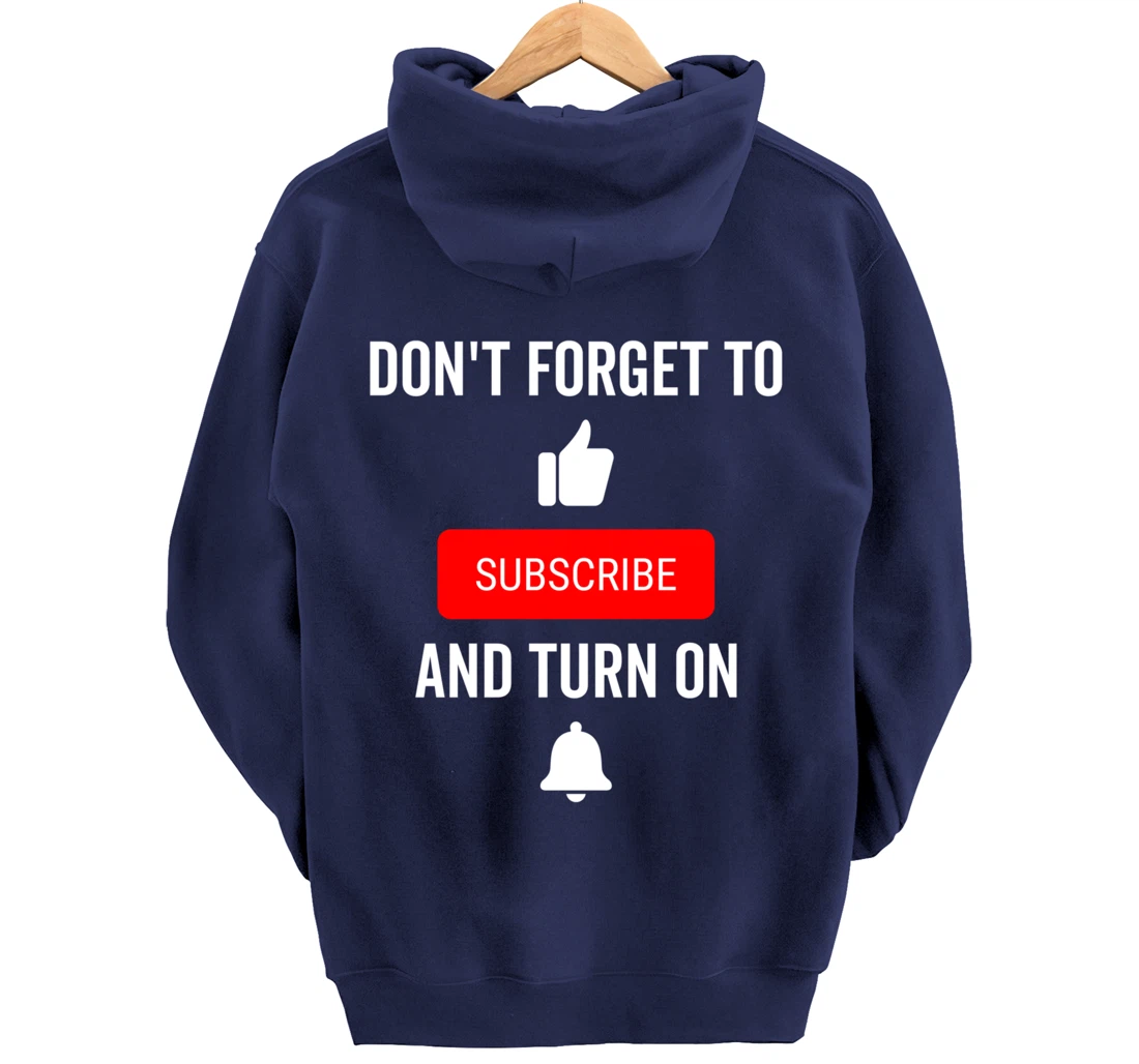 Like Subscribe and Turn on The Notification Content Creator Pullover Hoodie