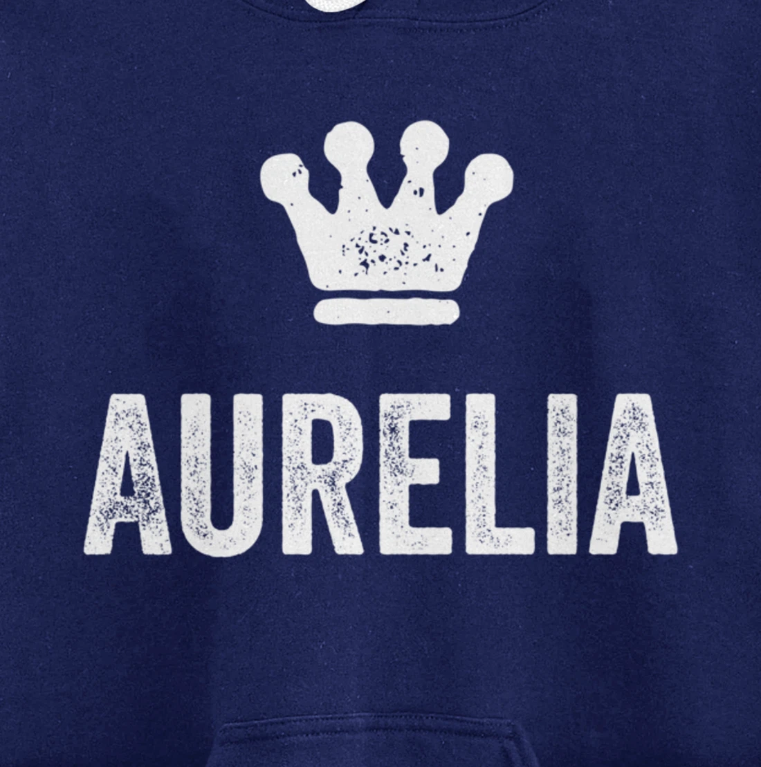 Aurelia the Queen / Crown & Name for Women Called Aurelia Pullover Hoodie