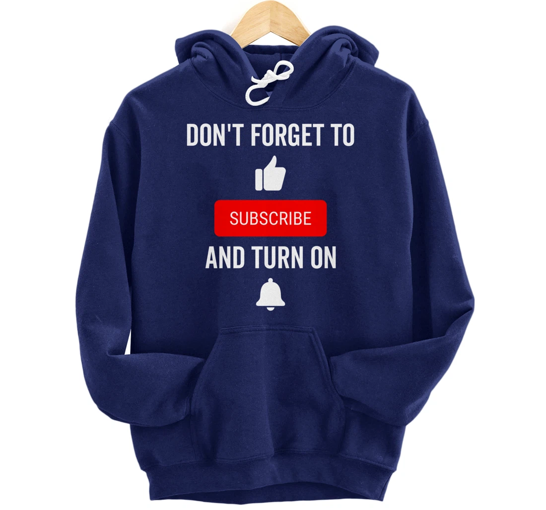 Like Subscribe and Turn on The Notification Content Creator Pullover Hoodie
