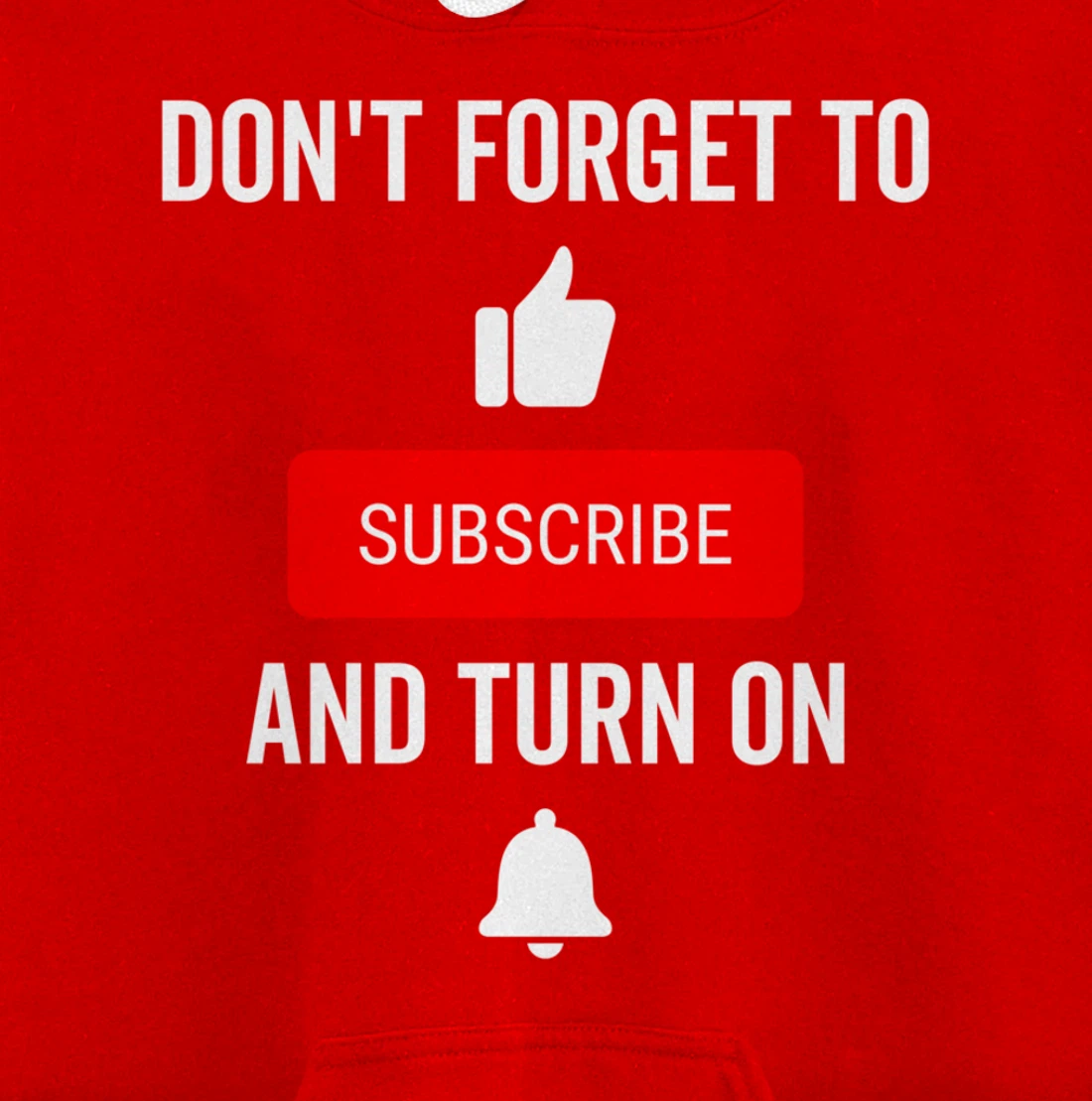 Like Subscribe and Turn on The Notification Content Creator Pullover Hoodie