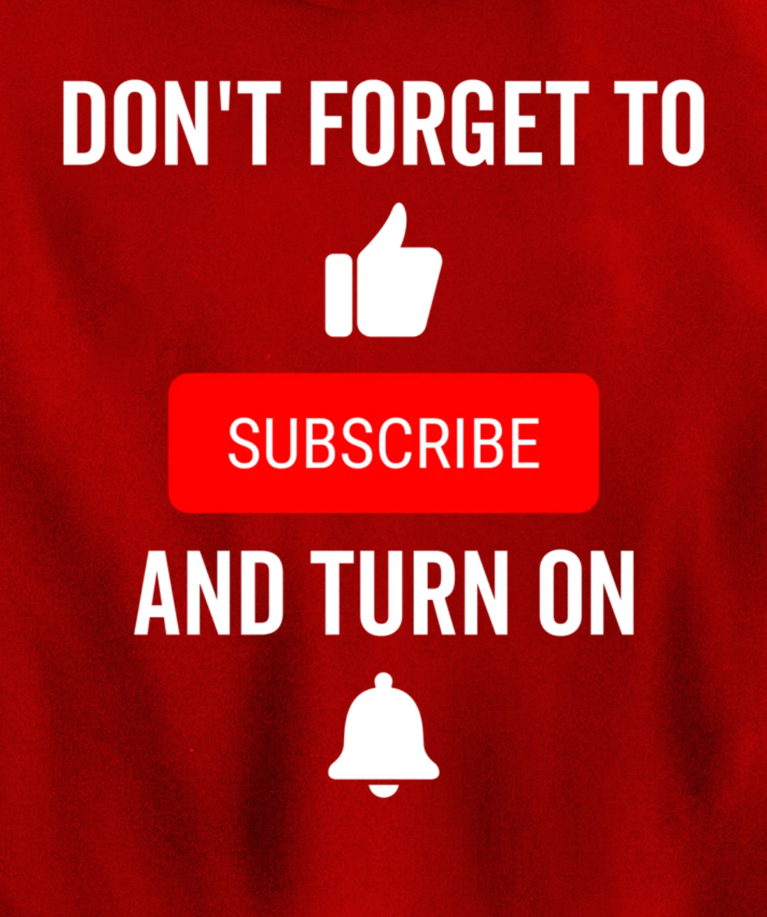 Like Subscribe and Turn on The Notification Content Creator Pullover Hoodie