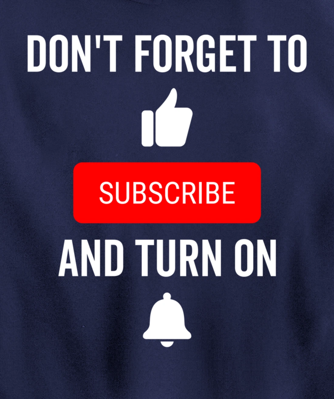 Like Subscribe and Turn on The Notification Content Creator Pullover Hoodie