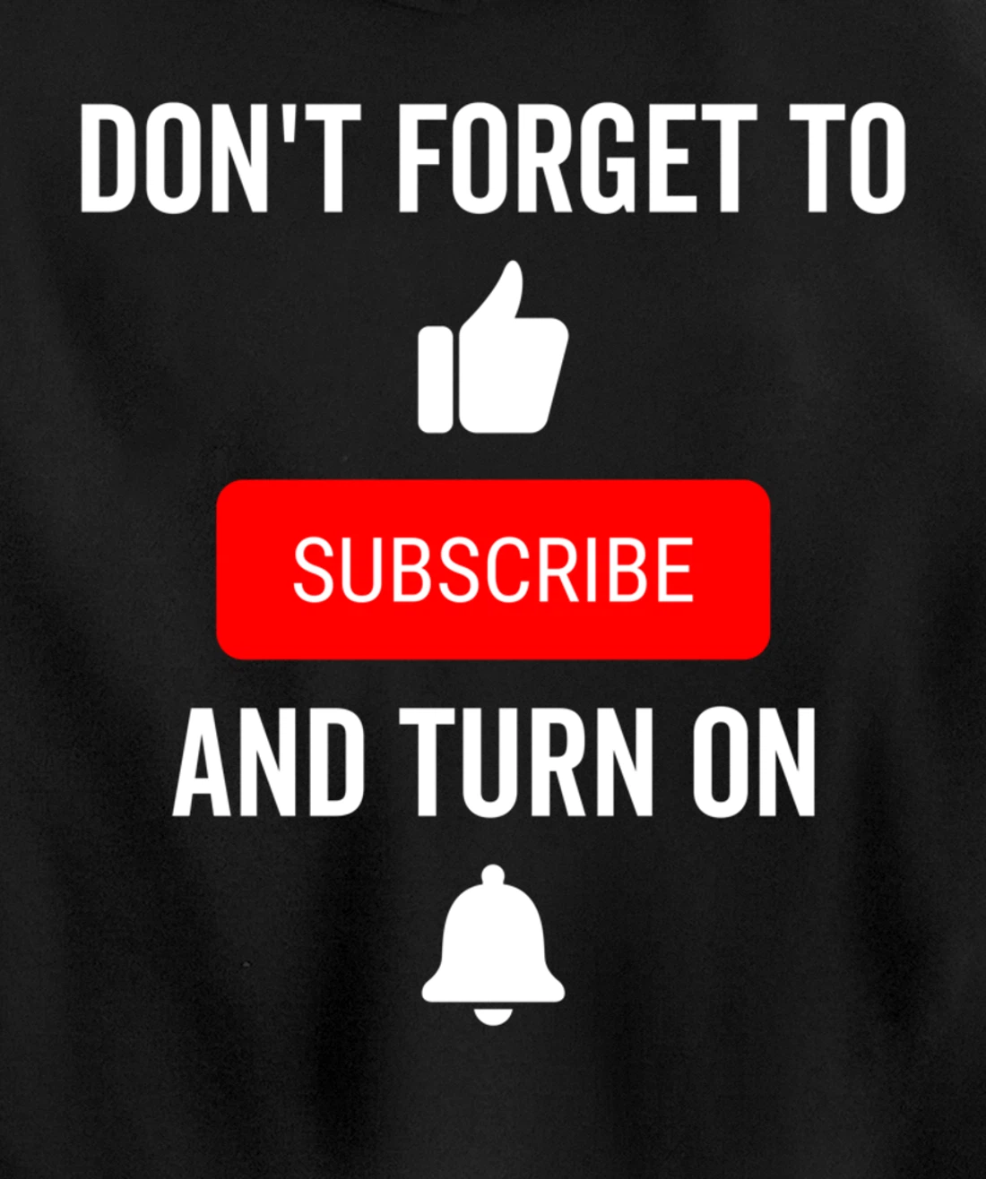 Like Subscribe and Turn on The Notification Content Creator Pullover Hoodie