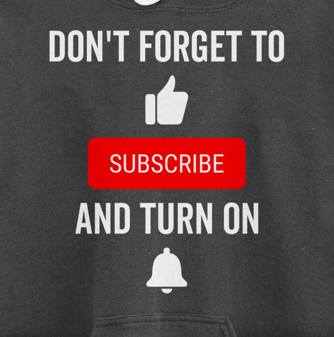 Like Subscribe and Turn on The Notification Content Creator Pullover Hoodie