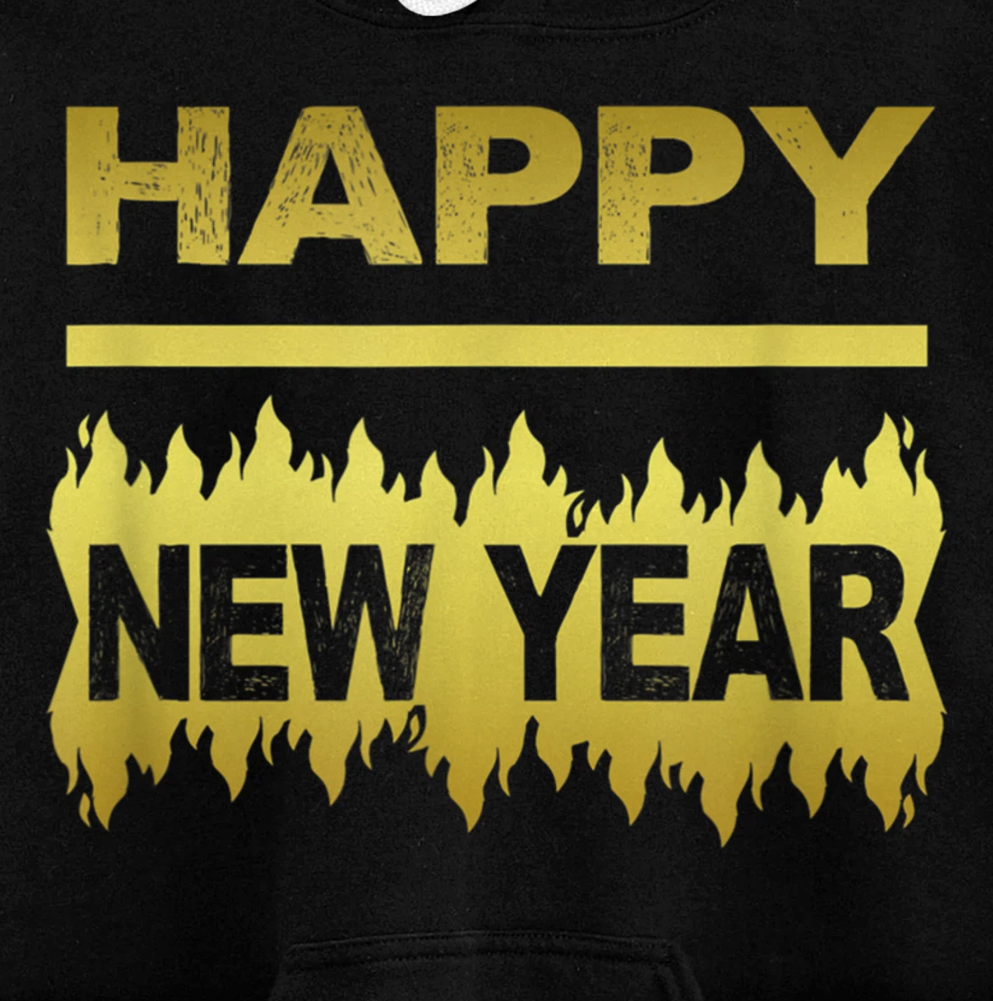 New Years Eve Happy New Year Present Pullover Hoodie