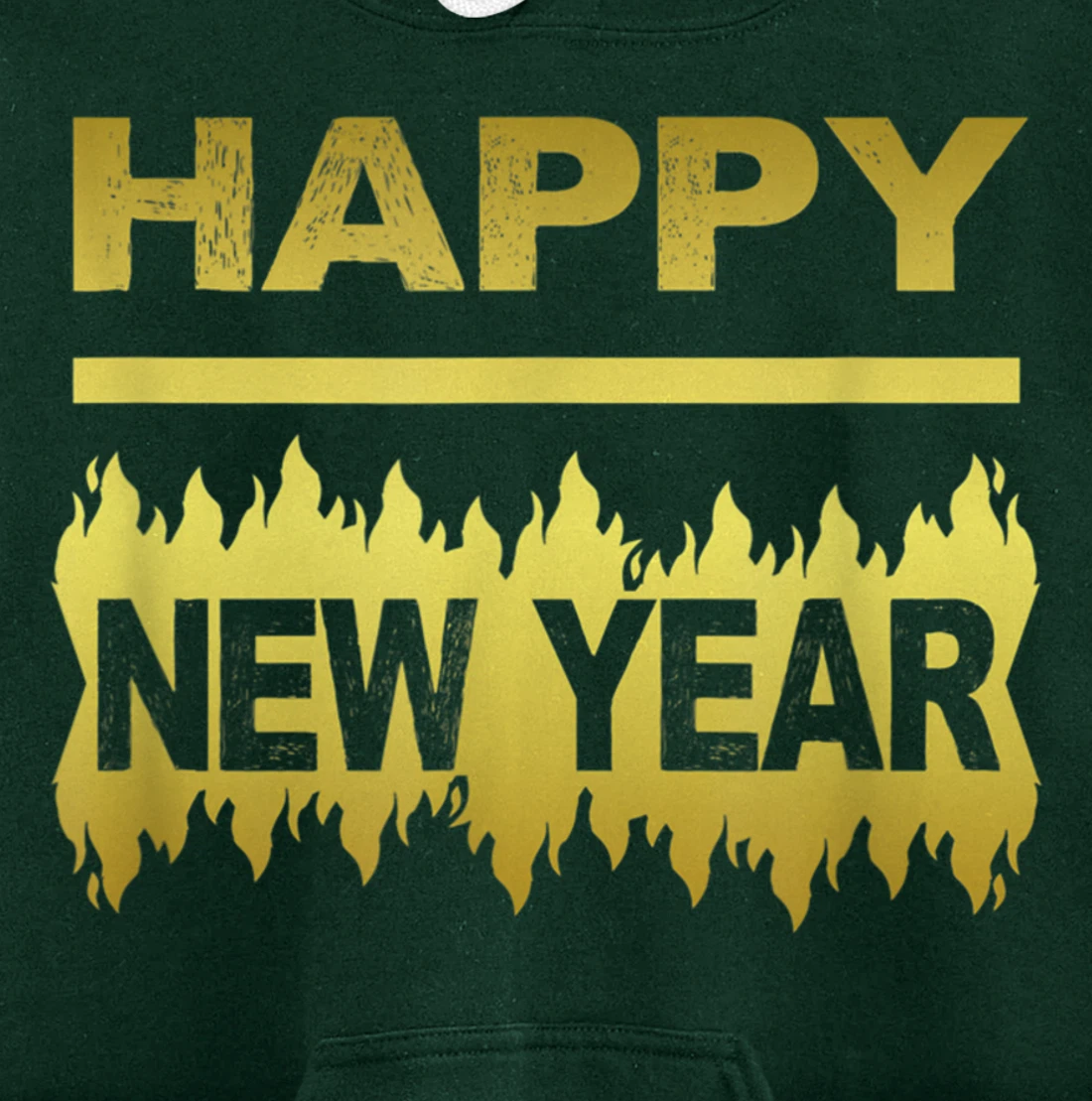 New Years Eve Happy New Year Present Pullover Hoodie